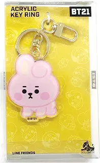 【公式】BT21 アクリル キーリング KEY RING アクセサリー キャラクター TATA RJ CHIMMY COOKY SHOOKY MANG KOYA ギフト プレゼント