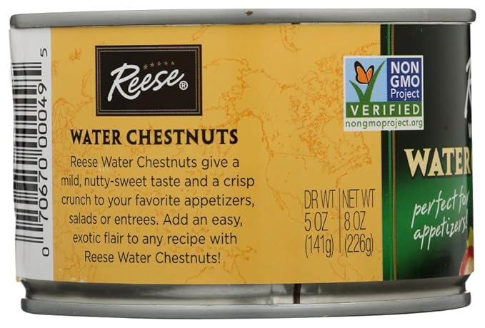 Reese Whole Water Chestnuts 8 oz (Pack of 3) miniatura 3