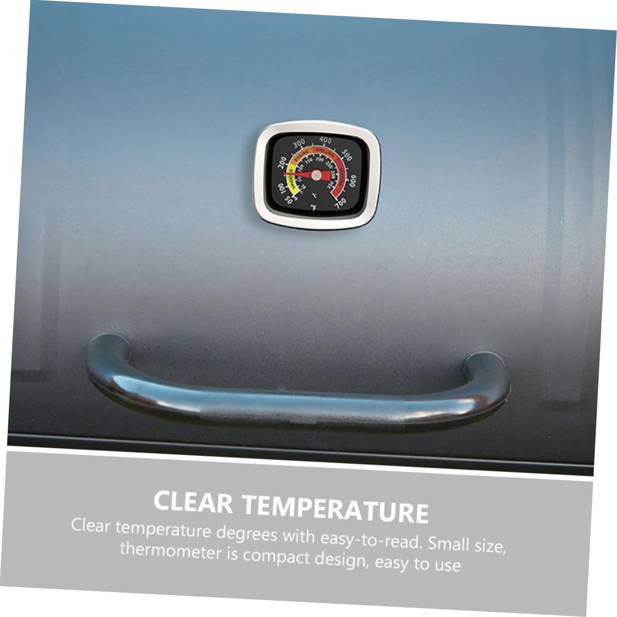 MOLUCKFU Cooking Thermometer Instant Read Digital Thermometer for Baking and Cooking Food Temperature Gauge Dial for Easy Reading for Home Kitchen Use