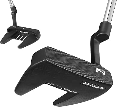 CNC Golf Putter for Men Right Handed,Blade/Mallet Putters,Golf Head Cover Included-34 Inches