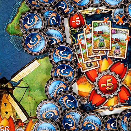 Ticket To Ride Nederland Board Game Expansion | Train Route-Building Strategy Game | Fun Family Game For Kids And Adults | Ages 8+ | 2-5 Players | Avg. Playtime 30-60 Minutes | Made By Days Of Wonder #TOP7