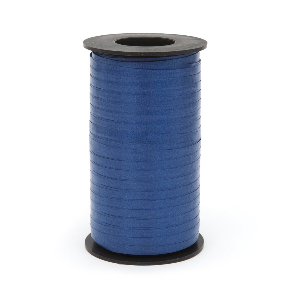 BERWICK1 62 1 62 Splendorette Crimped Curling Ribbon, 3/16-Inch Wide by 500-Yard Spool, Navy