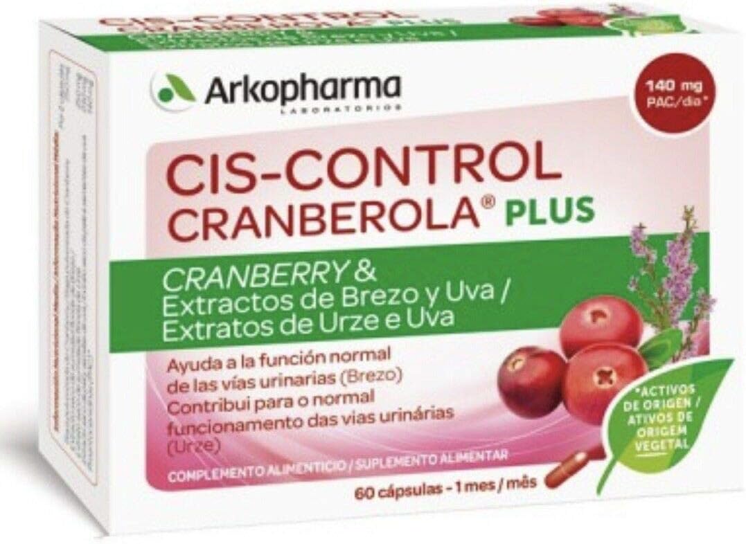 Arkopharma cranberola cys control plus 60 caps. cranberola Health Care Lovers