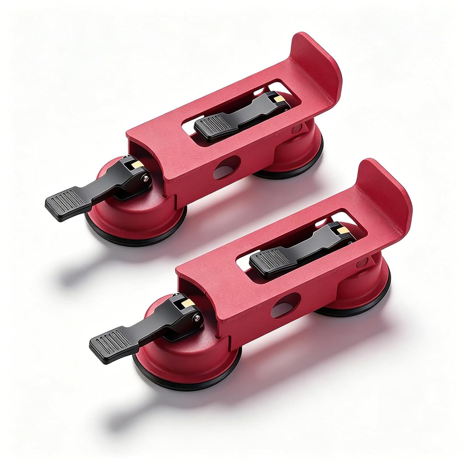Suction Cup Floor Gap Fixer, Floor Gap Fixer Tool for Repairing Laminate and Wood Floor Seams - Suction Power Can Reach 80kg - Suitable for Repairing Floors Less Than 3.15 Inches Wide (2 Pcs)