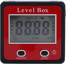 Medidor de ângulo de nível digital, LCD de nível portátil Inclinômetro transferidor Instrumento magnético de medição de ângulo