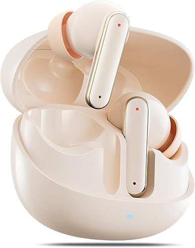 Auriculares inalámbricos Bluetooth con control táctil, auriculares inalámbricos Bluetooth 5.4, auriculares inalámbricos 4-6H tiempo de reproducción,