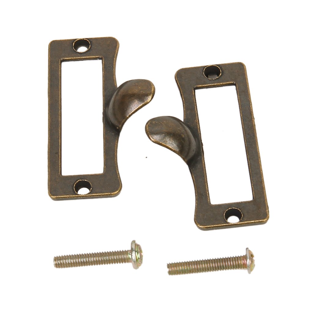 AmWISH Antique Style Sleek Drawer Door Pull with Mounting Screw