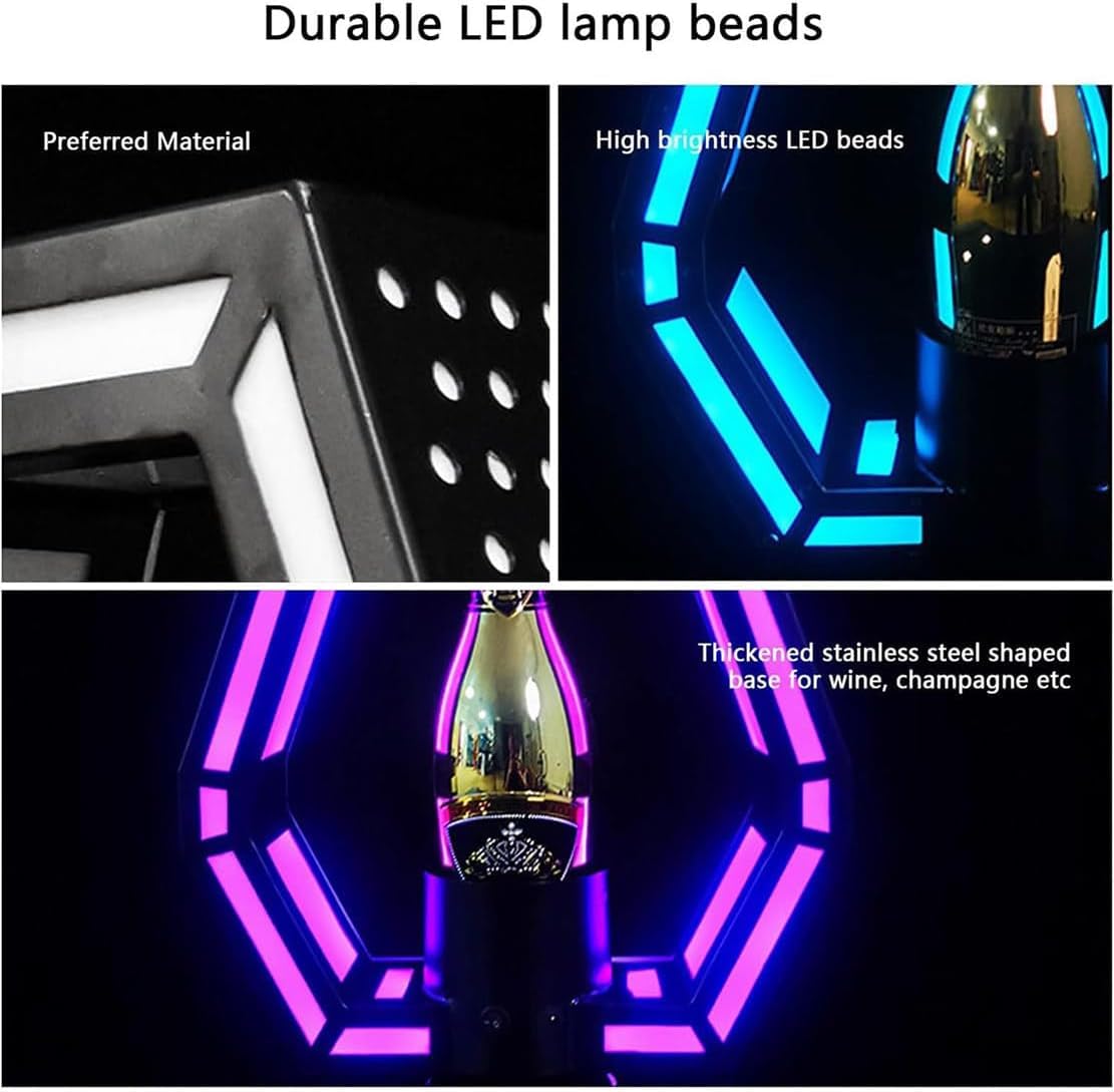 Amazon｜酒 棚 酒棚 7色のスペードのエースシャンパンボトル