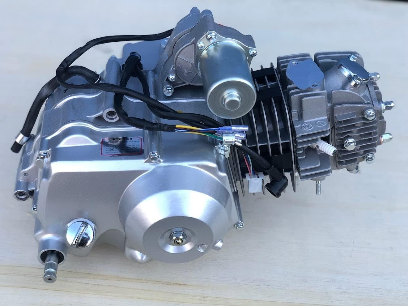 Amazon.co.jp: 125CC 上置きセルモーター 遠心クラッチ カブ 