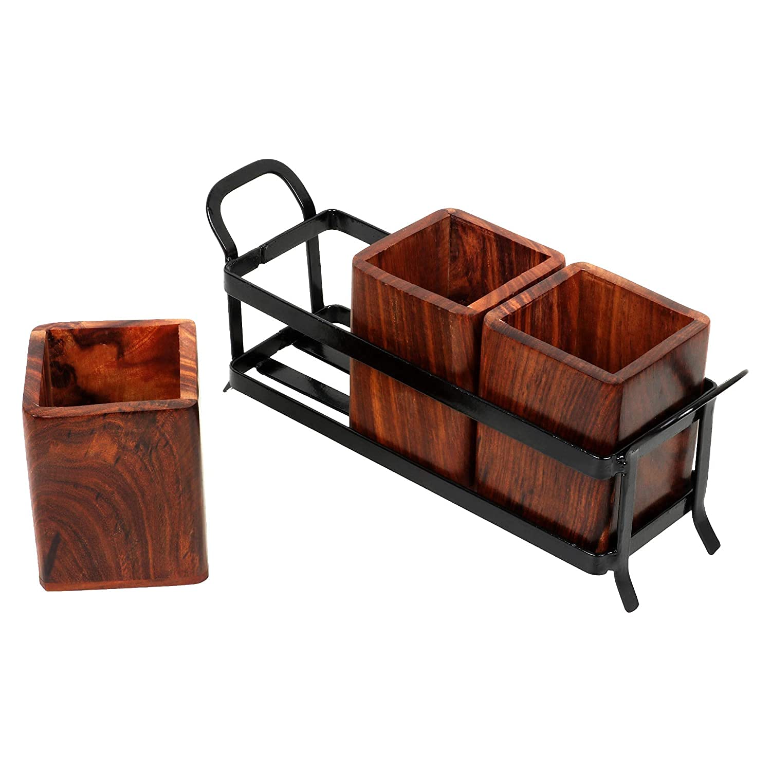 Wooden Cutlery Holder - Organize Your Kitchen -4 Wooden Cutlery Holder - Organize Your Kitchen -4