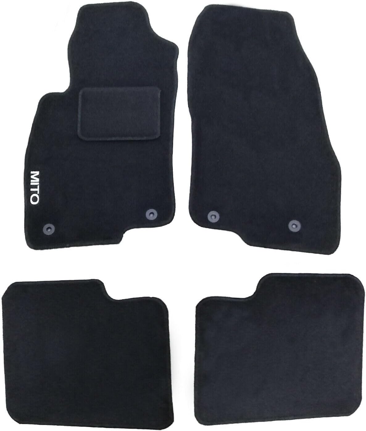 Auto Accessori Lupex | Set 4 Pezzi Tappetini Auto Compatibili