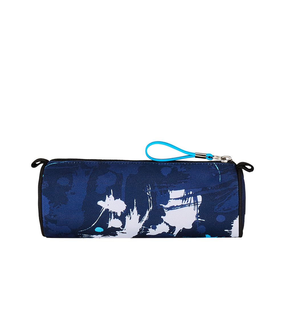 Seven School Pen Holder, Blue, Single Compartment Pen Holder, Zip Opening, Children and Youth, Blue, School - Image 3