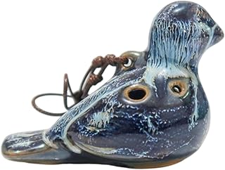 オカリナ 楽器 クリエイティブオカリナ 6穴 マルチトーン 初心者向け楽器 セラミッククラフト ポータブル(3)