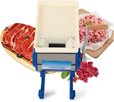 Manual Meat Slicing Machine, Commercial Multi Specification Meat Vegetable Cutting Machine, Manual Meat Slicing Machine, Chopper,2.5mm