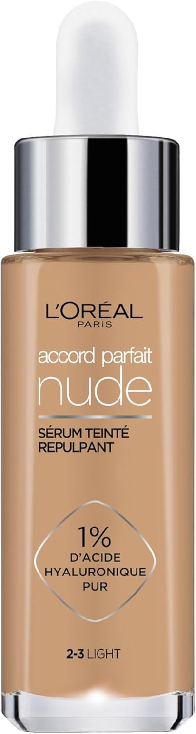 L’Oréal Paris – Sérum Teinté Repulpant – Accord Parfait – Teinte : 2-3 Mild – 30 ml