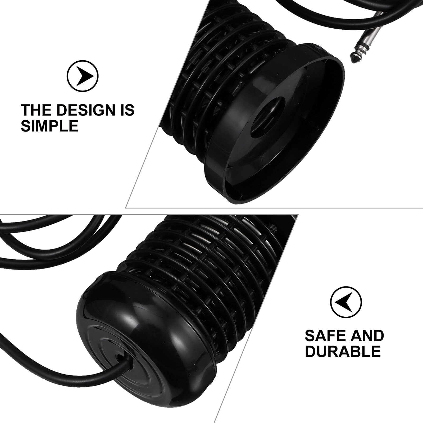 BESPORTBLE Set da 10 Bobine Ioniche in Plastica per Pediluvio Professionale, Compatibili Macchine per Pediluvio, Accessori Durevoli per Centri Benessere Piedi e Uso Domestico