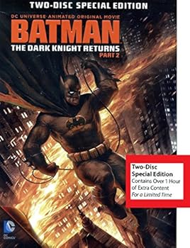 DVD Batman The Dark Knight Returns Part 2 Animated Special 2-Disc Edition with over 1 hour of Bonus Content Book