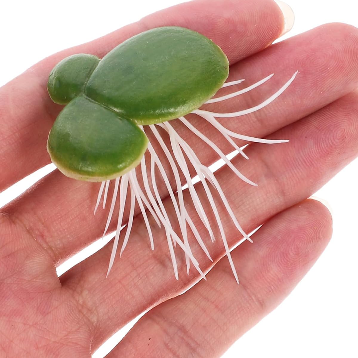 Sarini 72pcs Mini Artificial Floating Plants for Aquarium Decoration Pond Floating Leaves Plastic Water Plants for Fish Tank DIY Decor - Image 2