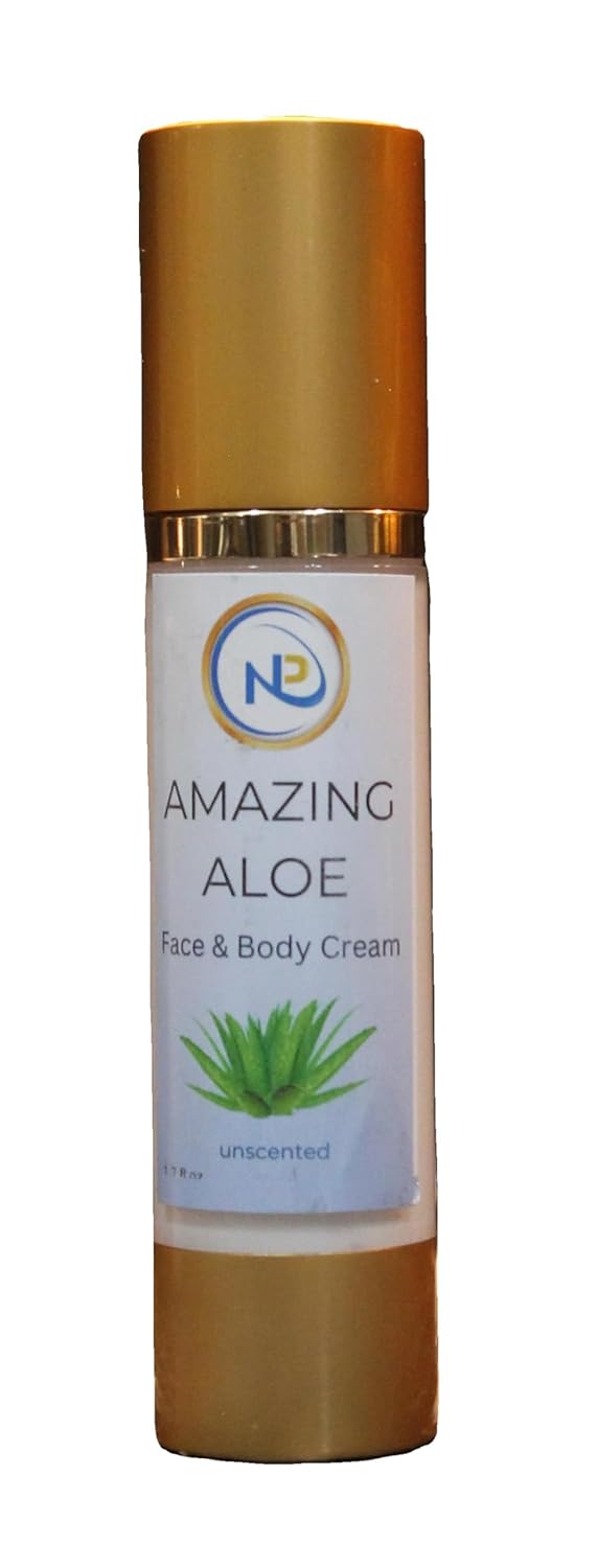 NP Naturally Perfect Amazing Aloe Face & Body Cream (8 oz Jar)
