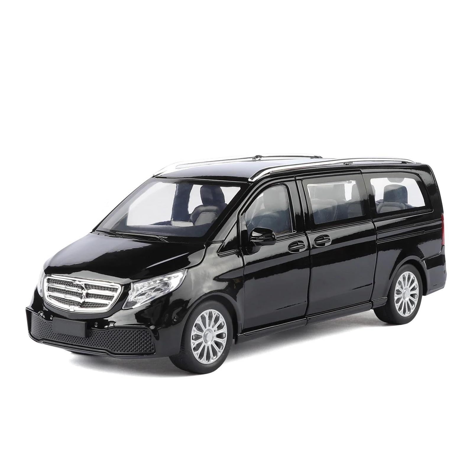 Onaic Black Diecast Model For Benz V260l Diecast Model Car