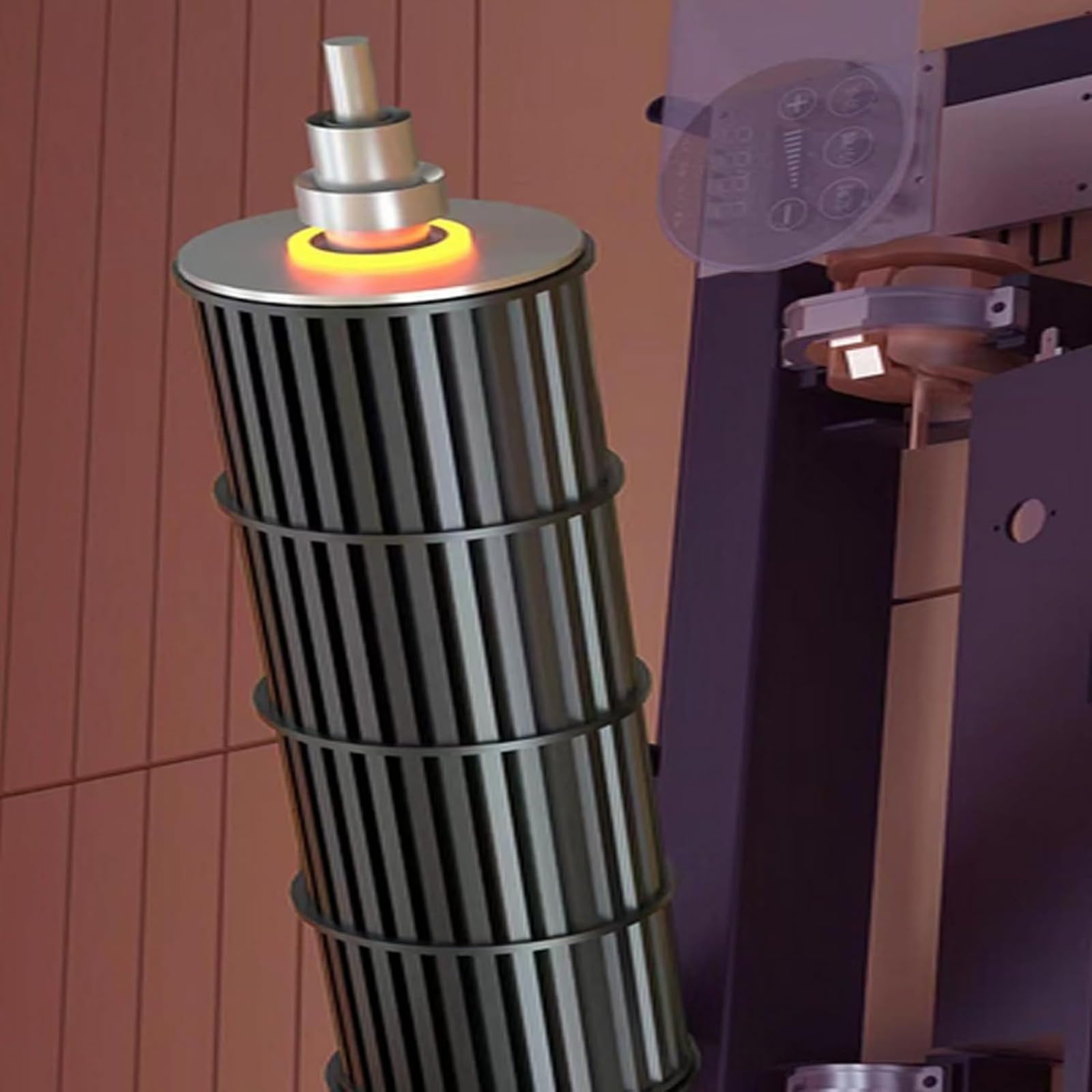 Condizionatore A Parete Senza Unità Esterna 2025 Versione Migliorata, Condizionatore Portatile Max 2 in 1 Ultra Potente con Telecomando, Ultra Silenzioso, Veloce Raffreddamento Riscaldamento