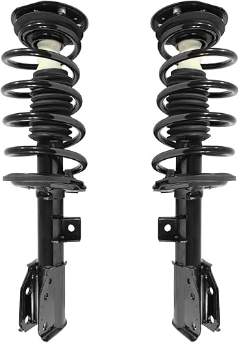 COMPLETESTRUTS Conjunto de puntales completos delanteros rápidos con resortes helicoidales de repuesto para Chevrolet Captiva Sport 2012-2013, juego