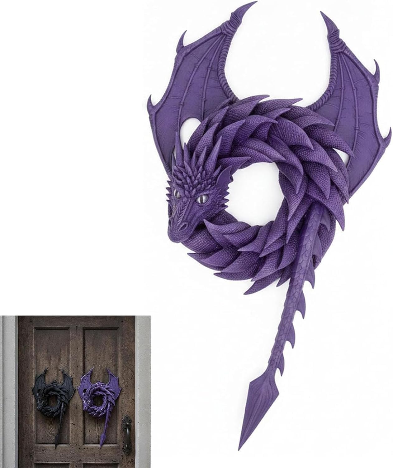 Couronne de dragon faite à la main, accent de maison mythique