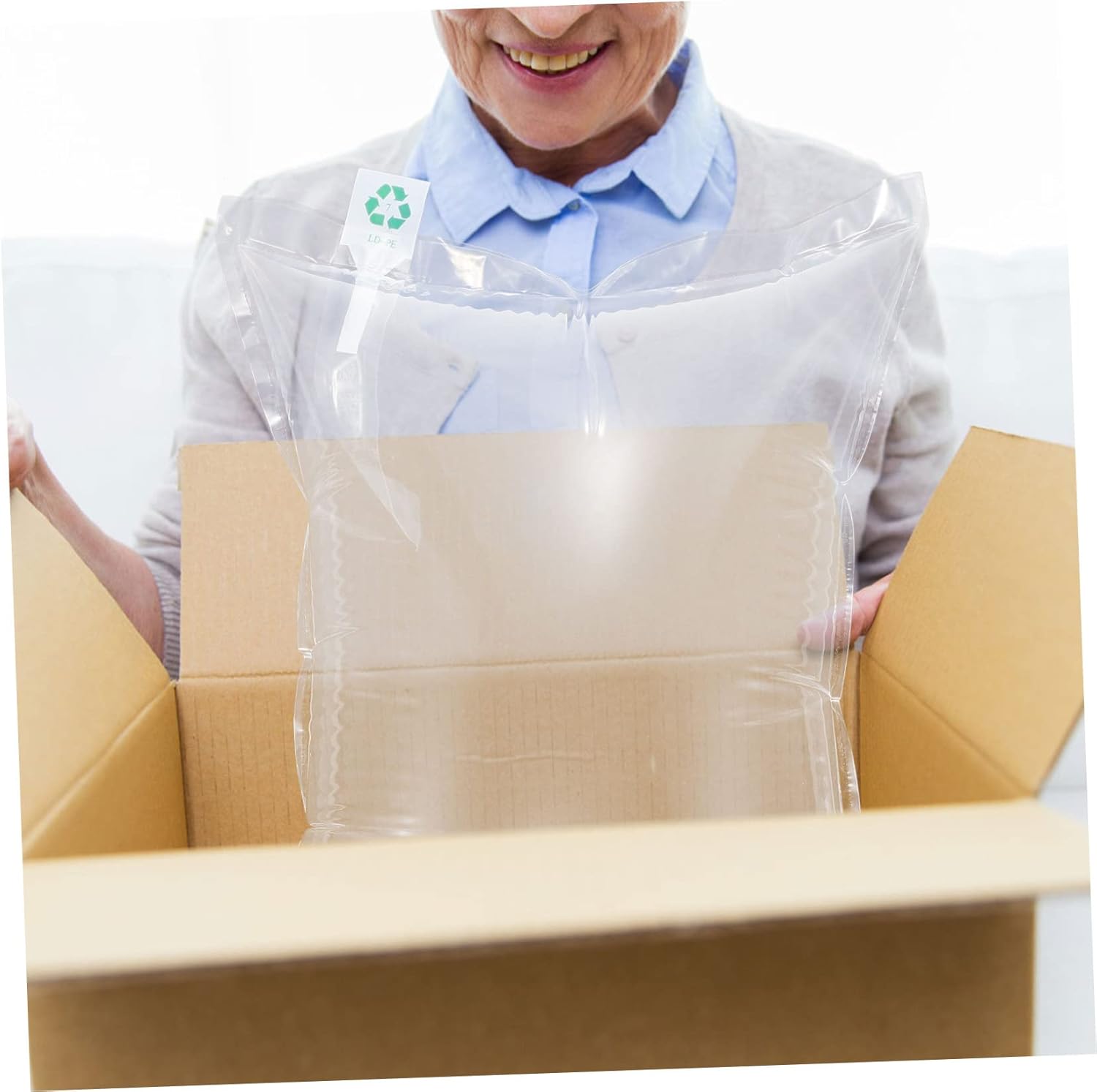 100PCS Inflatable Air Cushion Bags for Shipping Practical for Fragile Items Lightweight Blocking Wrap for Protecting Packages