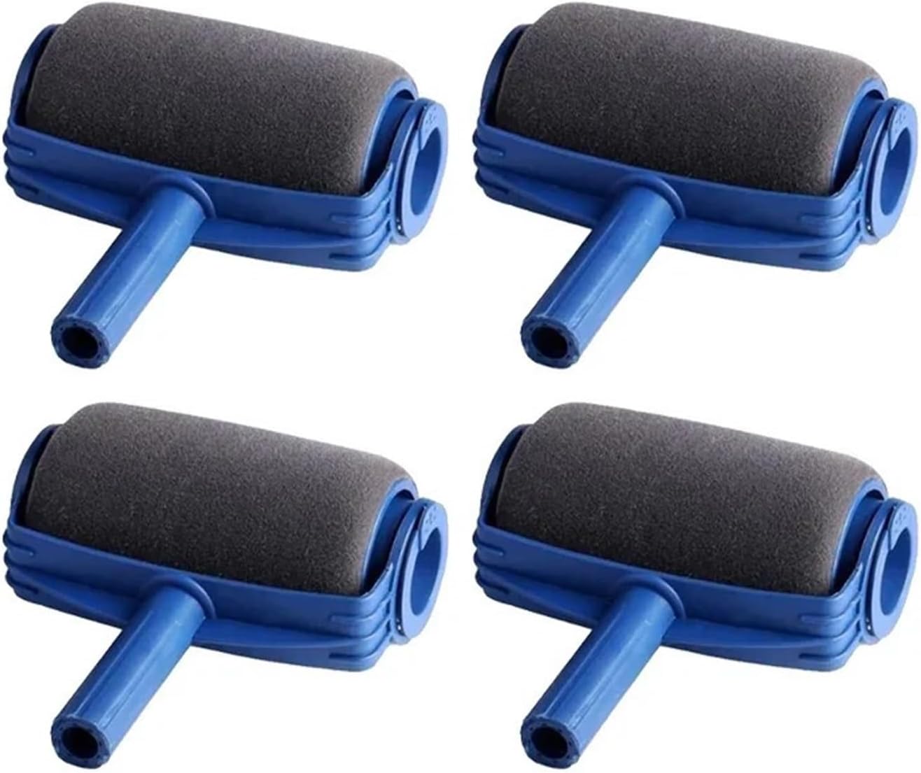 Multi Functional Handle Paint Roller Set Painting Brush for Office House Decoration(Single Roller-4PCS)