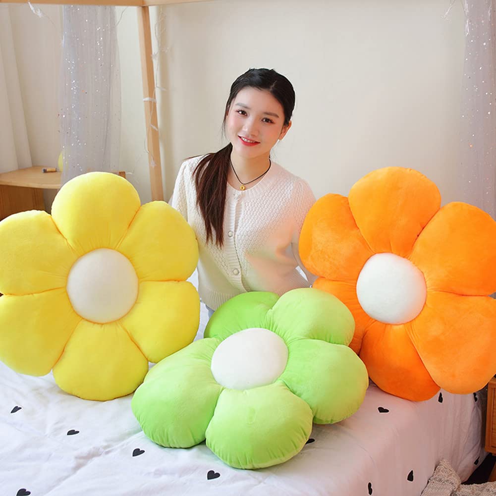 Amazon.co.jp: WAIUYIA フラワーフロアクッション シートクッション 花