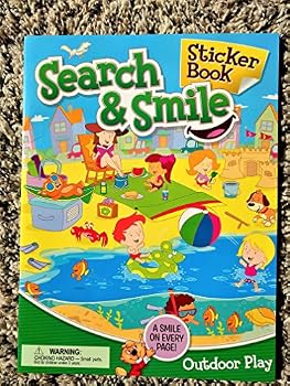 Search & Smile ~ Sticker Book ~ Outdoor Play (Over 50 Stickers!)