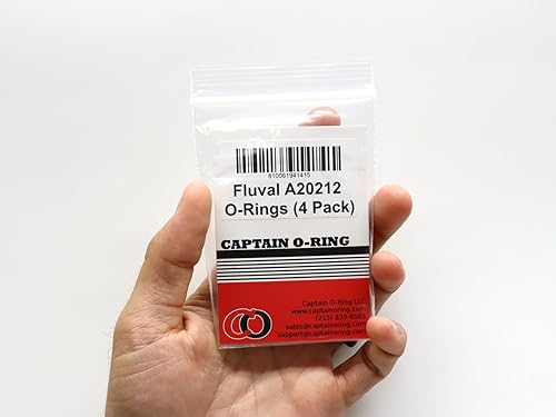 Miniatura 5 de Captain O-Ring Repuesto A20212 A-20212 Orings para cubierta superior Fluval Click-Fit FX4, FX5, FX6 Filtro de tanque de peces de acuario (paquete de