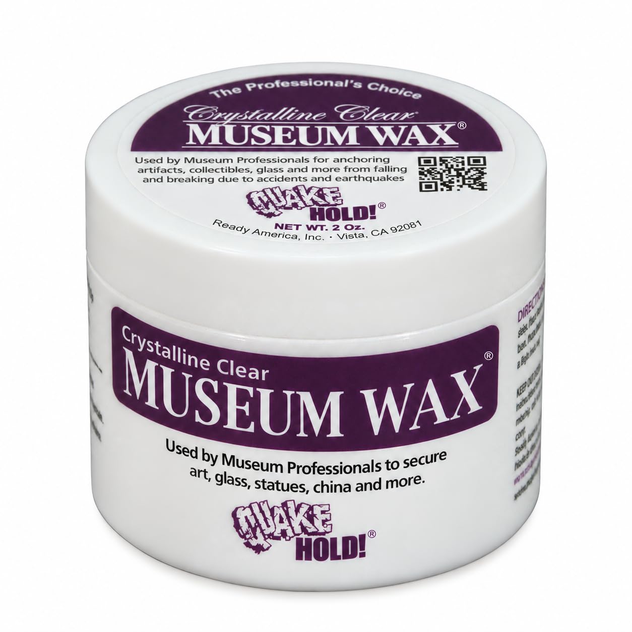 Ready America Quakehold 2 Oz Museum Wax 66111