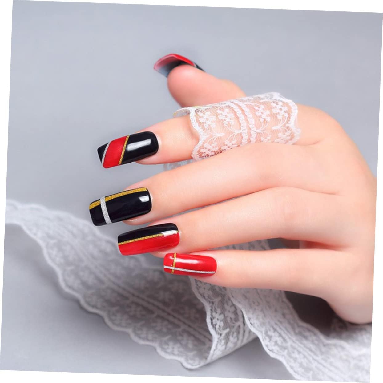 3sets Nail Art Line Sticker Tape DIY Nail Decorations in Various Colors 52rolls*3