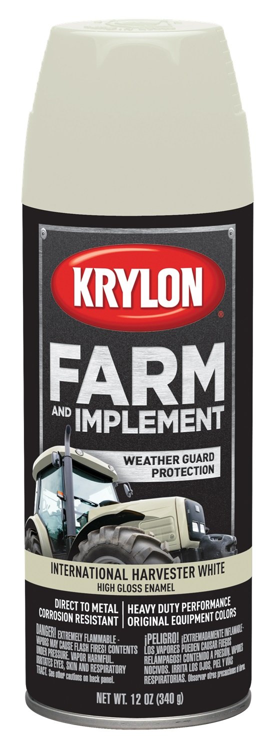 Farm &amp; Implement Paint Aerosol Int Harvester White16 oz.
