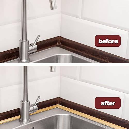 Miniatura 4 de Moldura de pared para despegar y pegar, tiras decorativas plegables flexibles de 33 x 0.8 pulgadas para pared, muebles, moldura autoadhesiva