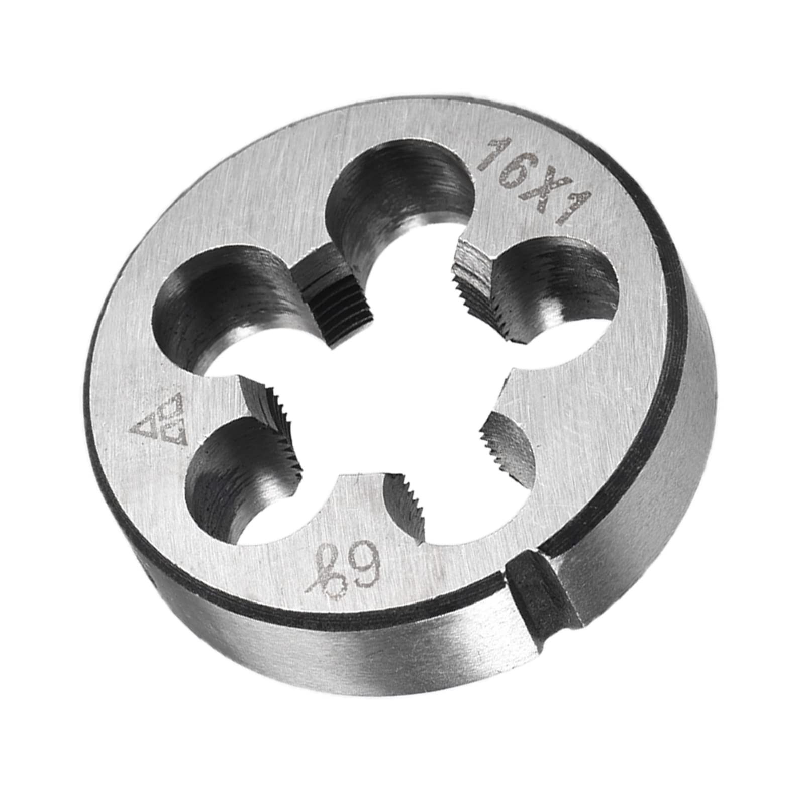 Filiera Rotonda Metrica M16 X 1.0 | Acciaio Legato Per Filettatura Esterna | Riparazione E Lavorazione - 5