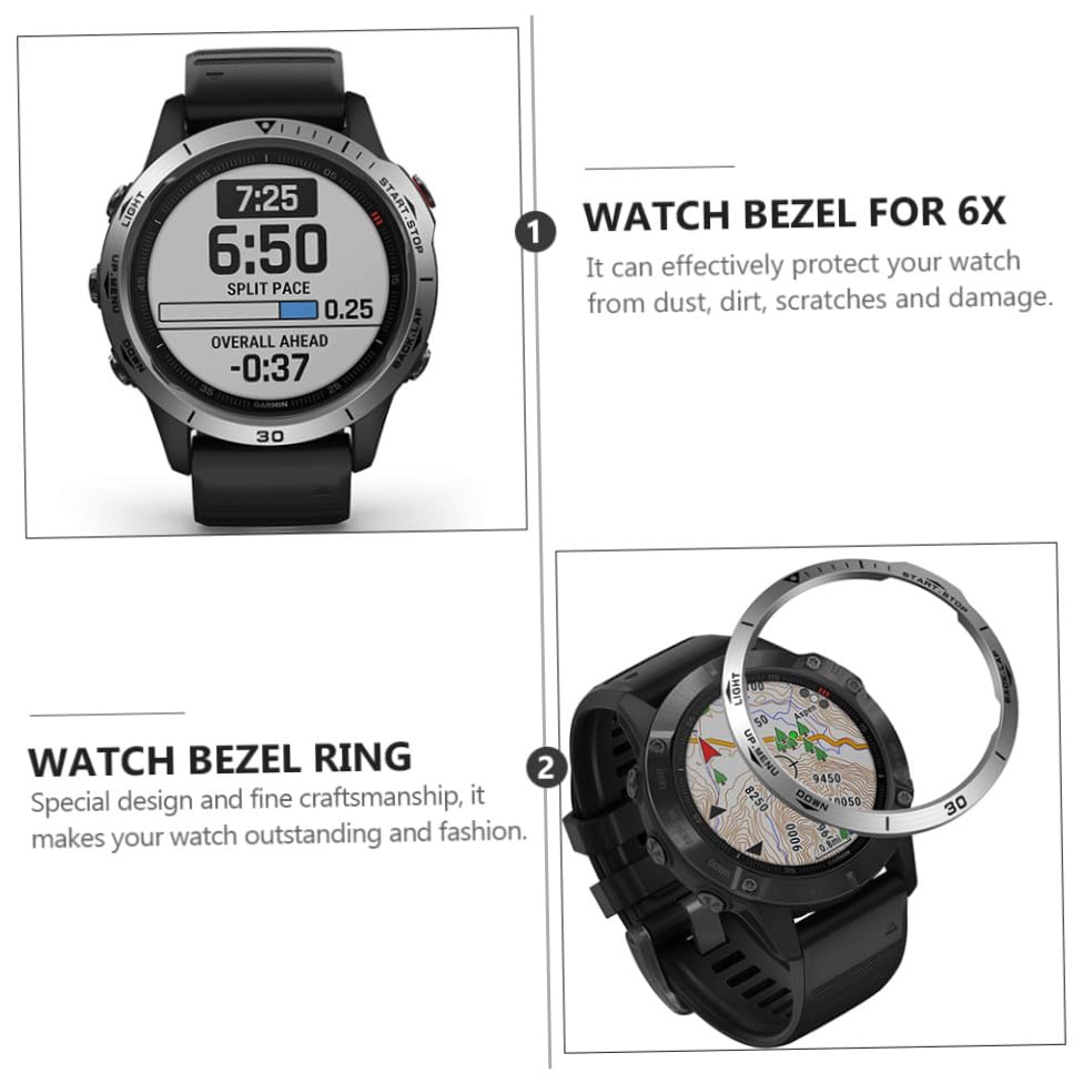 Protector de Reloj F6x contra Arañazos con Bisel de Acero Antigolpes Ligero 7