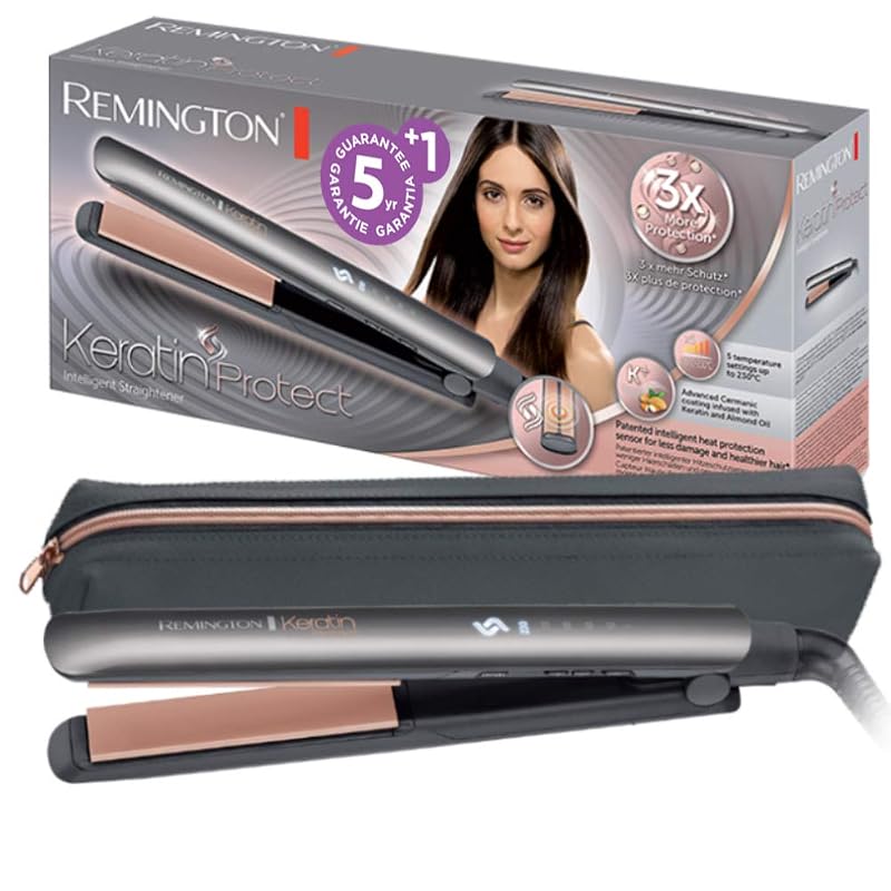 Remington Keratin Protect S8598 — Piastra con sensore umidità