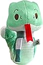 Kids Preferred Harry Potter Slytherin Green SnakePlush Stuffed Animal with Embroidered Details and Green Stripped Scarf Hogwarts House Collectible for Babies, Toddlers, and Kids 6 Inches