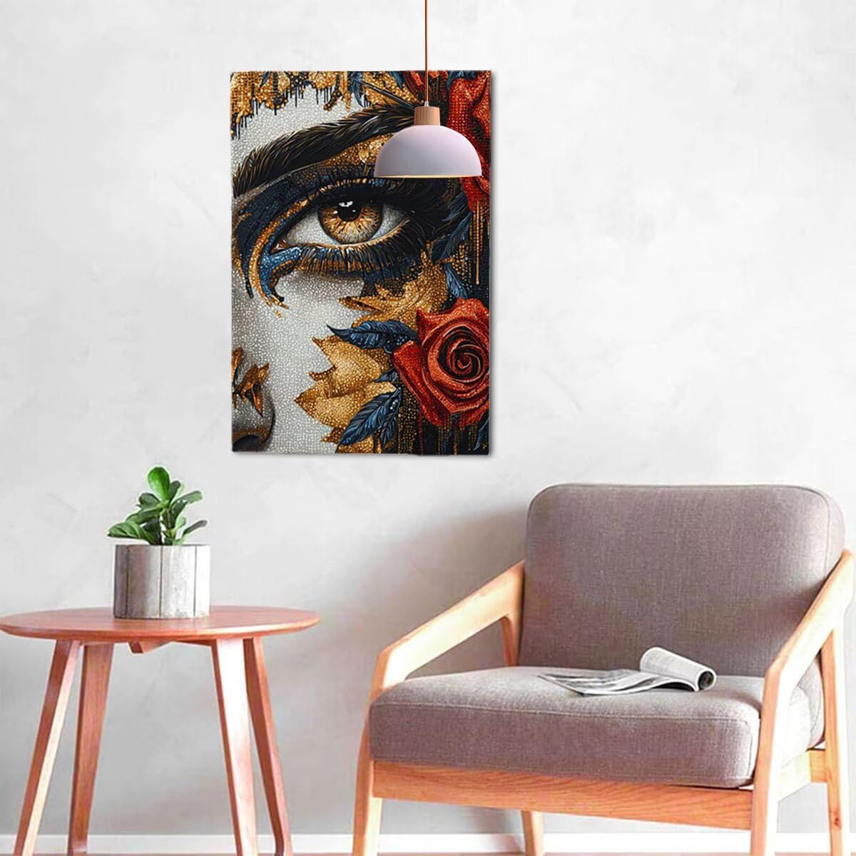 Obraz diamentowy dla dorosłych Manga Diament Malarstwo Duży format 90 x 120 cm, 5D DIY Diament Malarstwo Dziecięce Cyrkonie Ścieg krzyżykowy Kryształ Płótno Zestaw Rzemiosła, Dekoracja salonu, Prezent