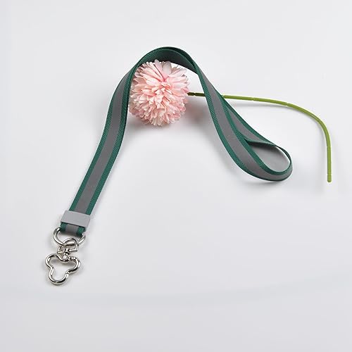 Miniatura 8 de Verde Luminoso Reflect Luz Noche Cable Nylon Largo Teléfono Celular Lanyard Correa Para Hombre Hombre, Nylon reflectante verde