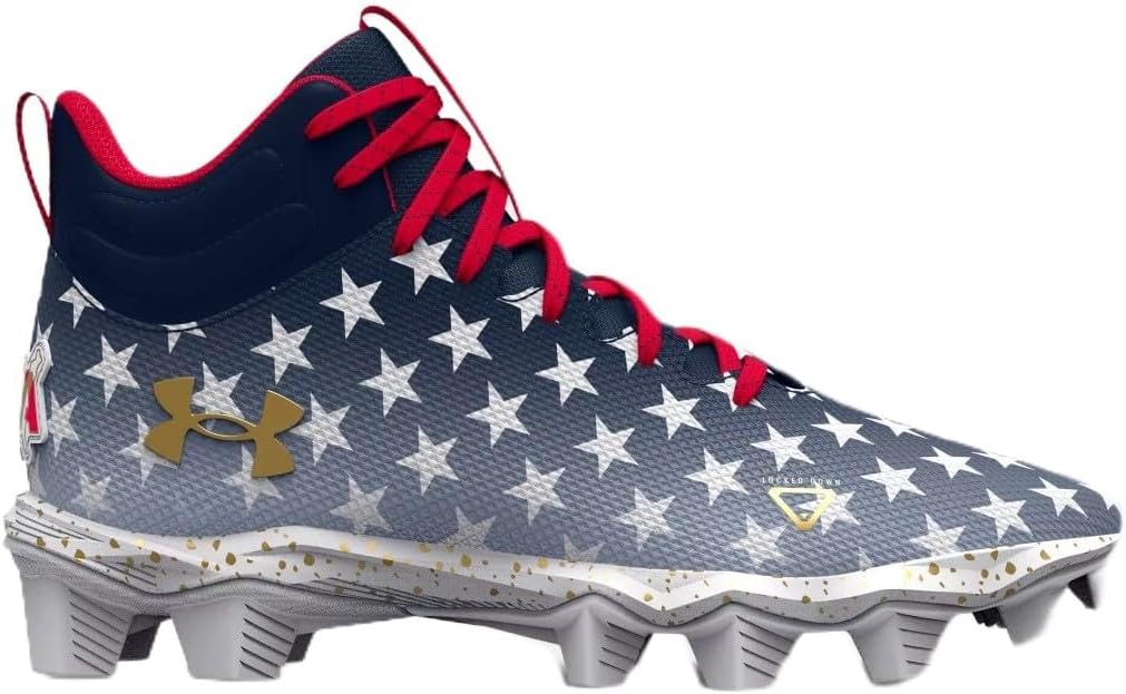 Under Armour Spotlight Franchise USA Jr. Boys Football Cleats