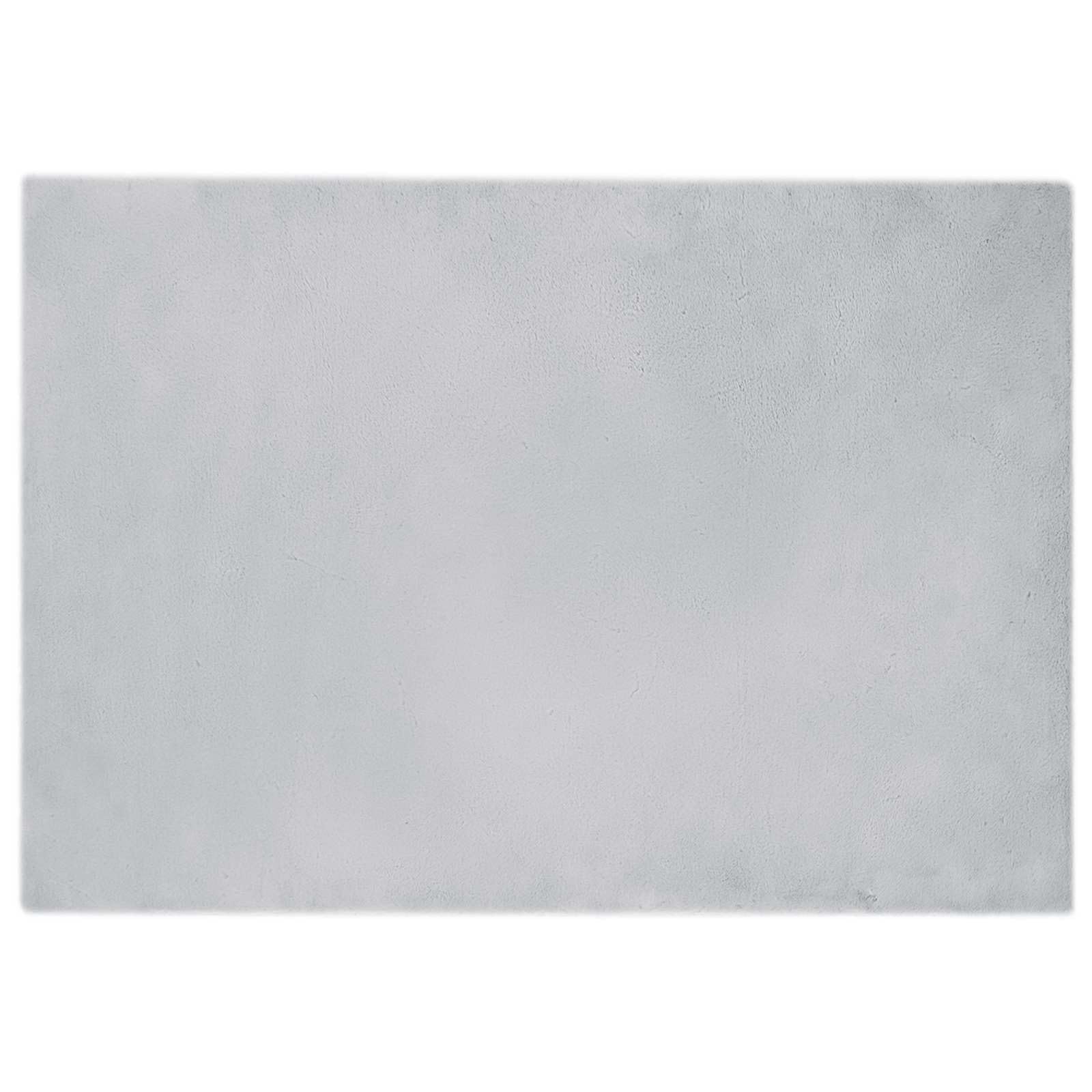 Tapis de salon lapin 160x230 cm gris antidérapant pour chambre et bureau Olite