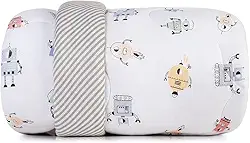 Edredom Mundo Kids Malha antim - Cyberfofos - Solteiro