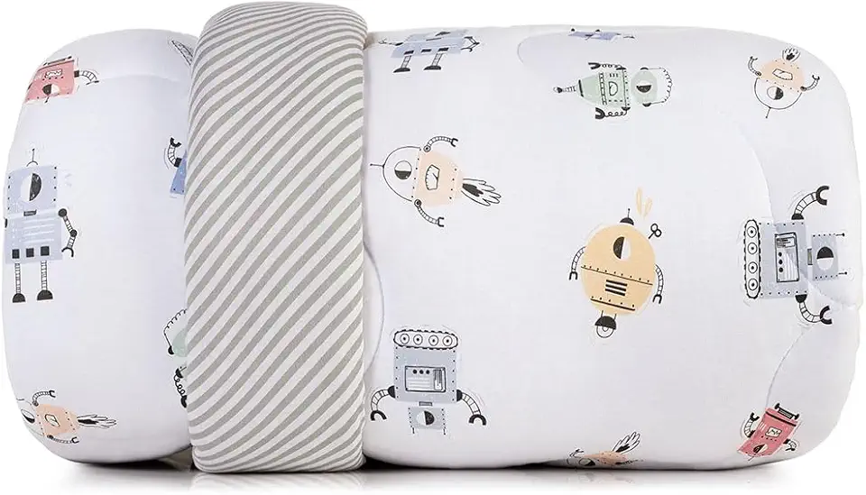 Edredom Mundo Kids Malha antim - Cyberfofos - Solteiro