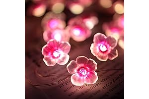 Sakura Decor: Enchanting String Lights for Floral Dreams
