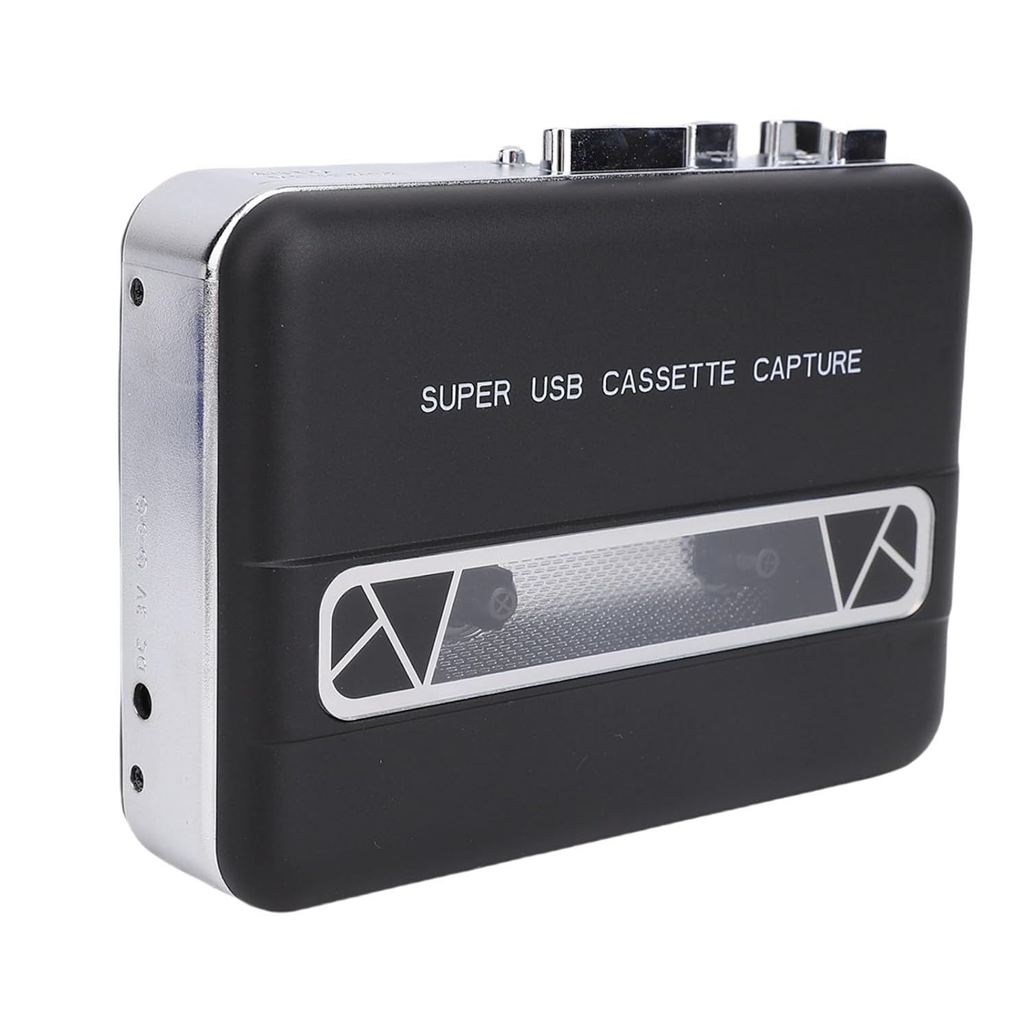 aqxreight Cassette Tape Player with MP3 Converter Portable USB Tape to Digital Recorder for Laptop PC Transfer and Headphone Playback Cassette Player with Speaker and 3.5mm Jack