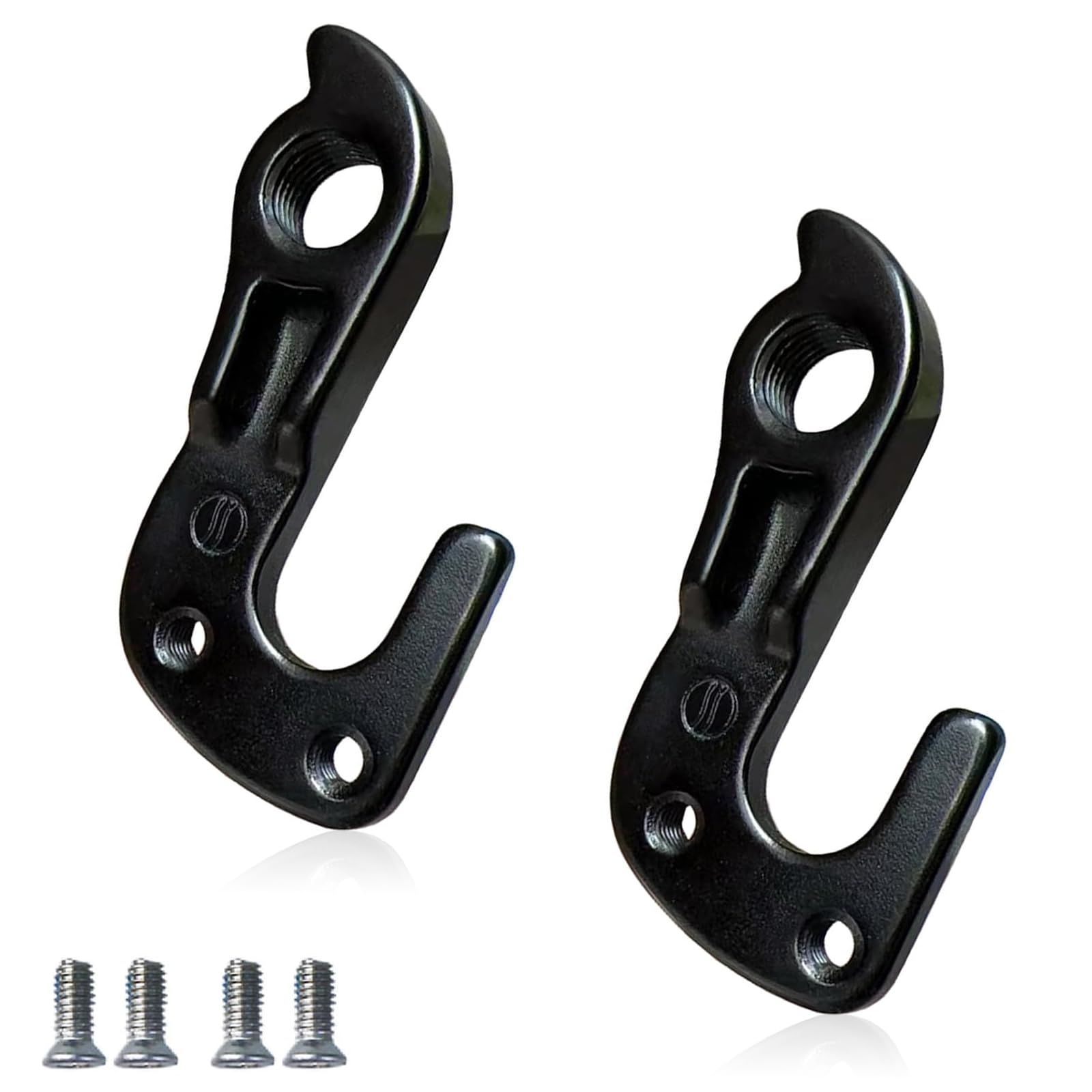 JSUOEO 2 Stück Mech Schaltauge Fahrrad Heckhaken Metall Scha