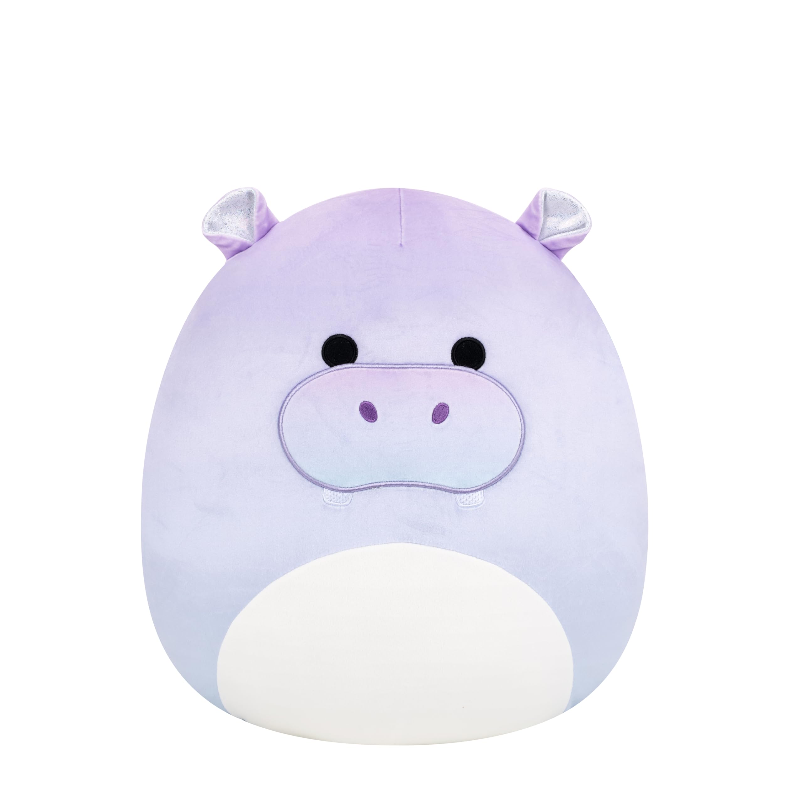 Squishmallows Original 14in Benedict The Purple Gradient Hippo with Sparkly Ears – Official Jazwares Plush (Large)